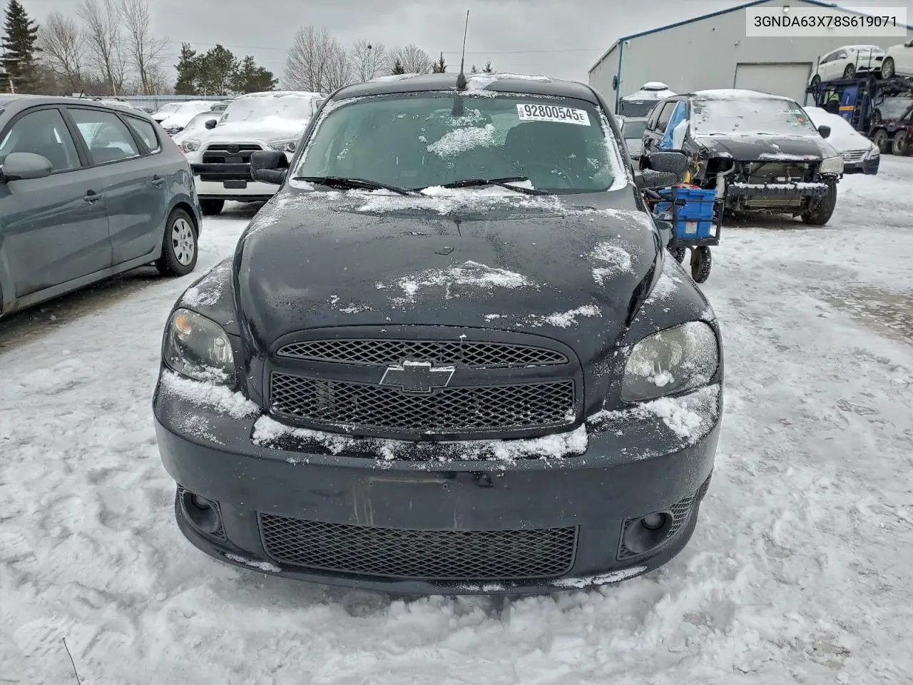 3GNDA63X78S619071 2008 Chevrolet Hhr Ss