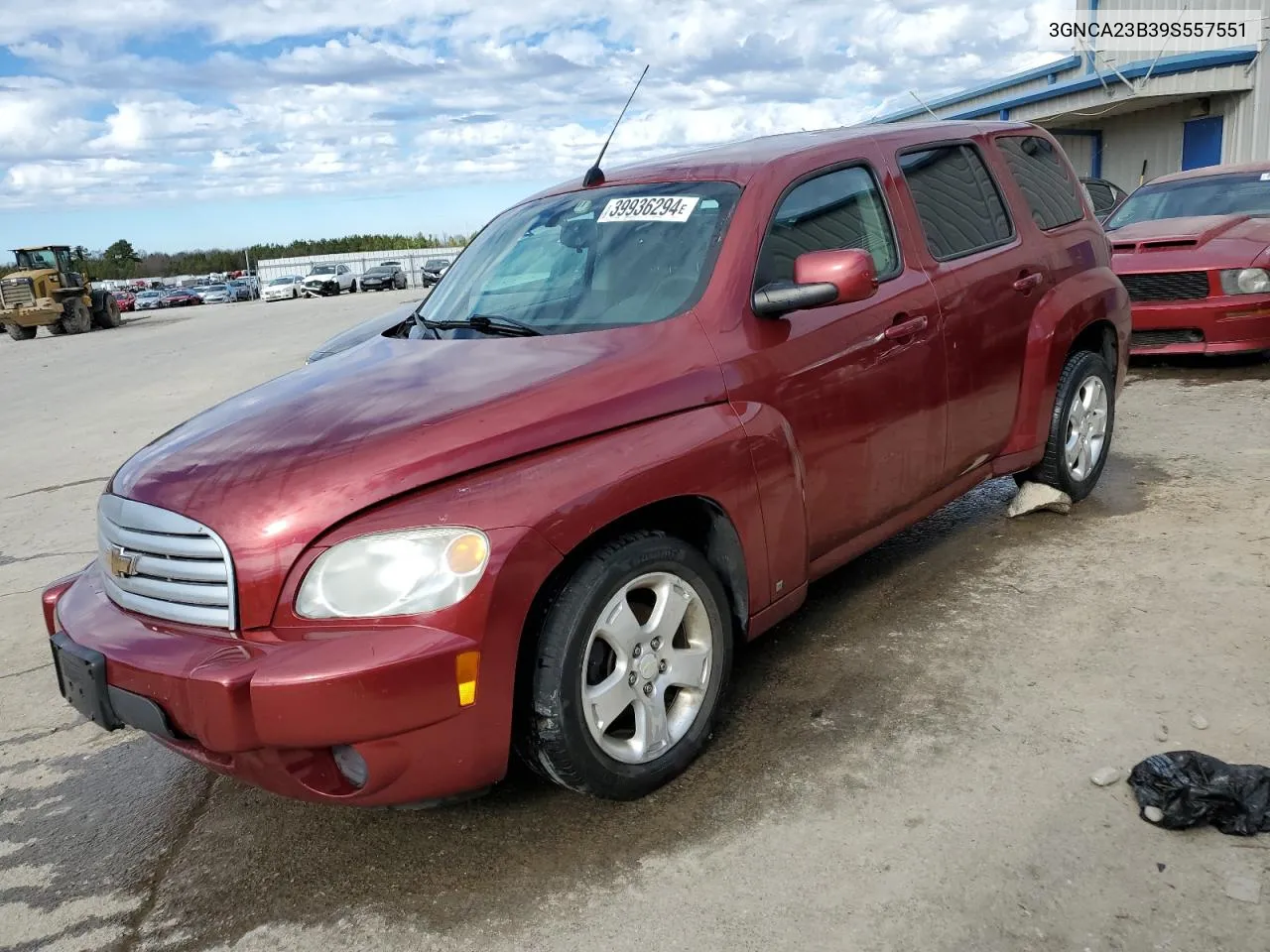 2009 Chevrolet Hhr Lt VIN: 3GNCA23B39S557551 Lot: 39936294