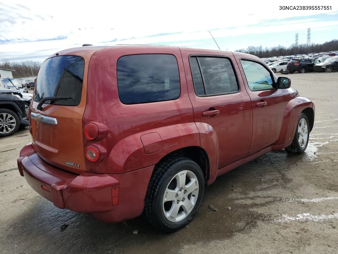 2009 Chevrolet Hhr Lt VIN: 3GNCA23B39S557551 Lot: 39936294