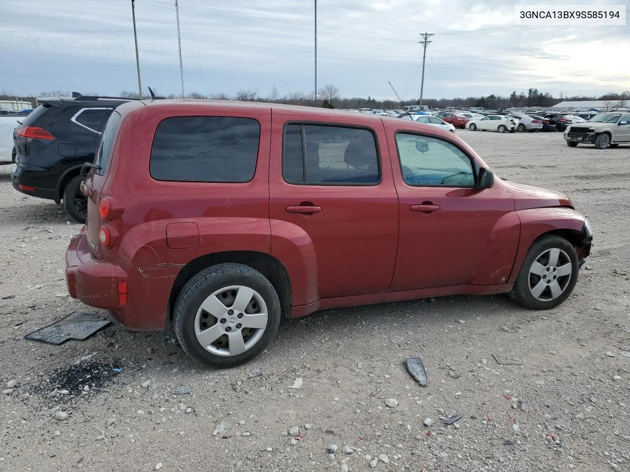 2009 Chevrolet Hhr Ls VIN: 3GNCA13BX9S585194 Lot: 44349634