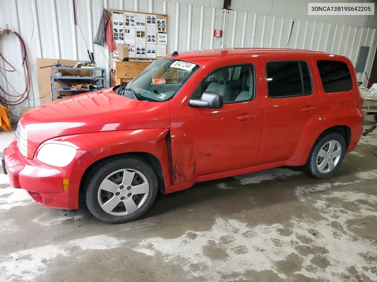 2009 Chevrolet Hhr Ls VIN: 3GNCA13B19S642205 Lot: 50427244