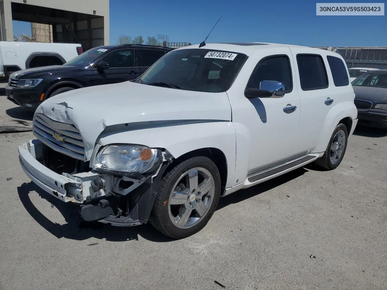 2009 Chevrolet Hhr Lt VIN: 3GNCA53V59S503423 Lot: 50732074