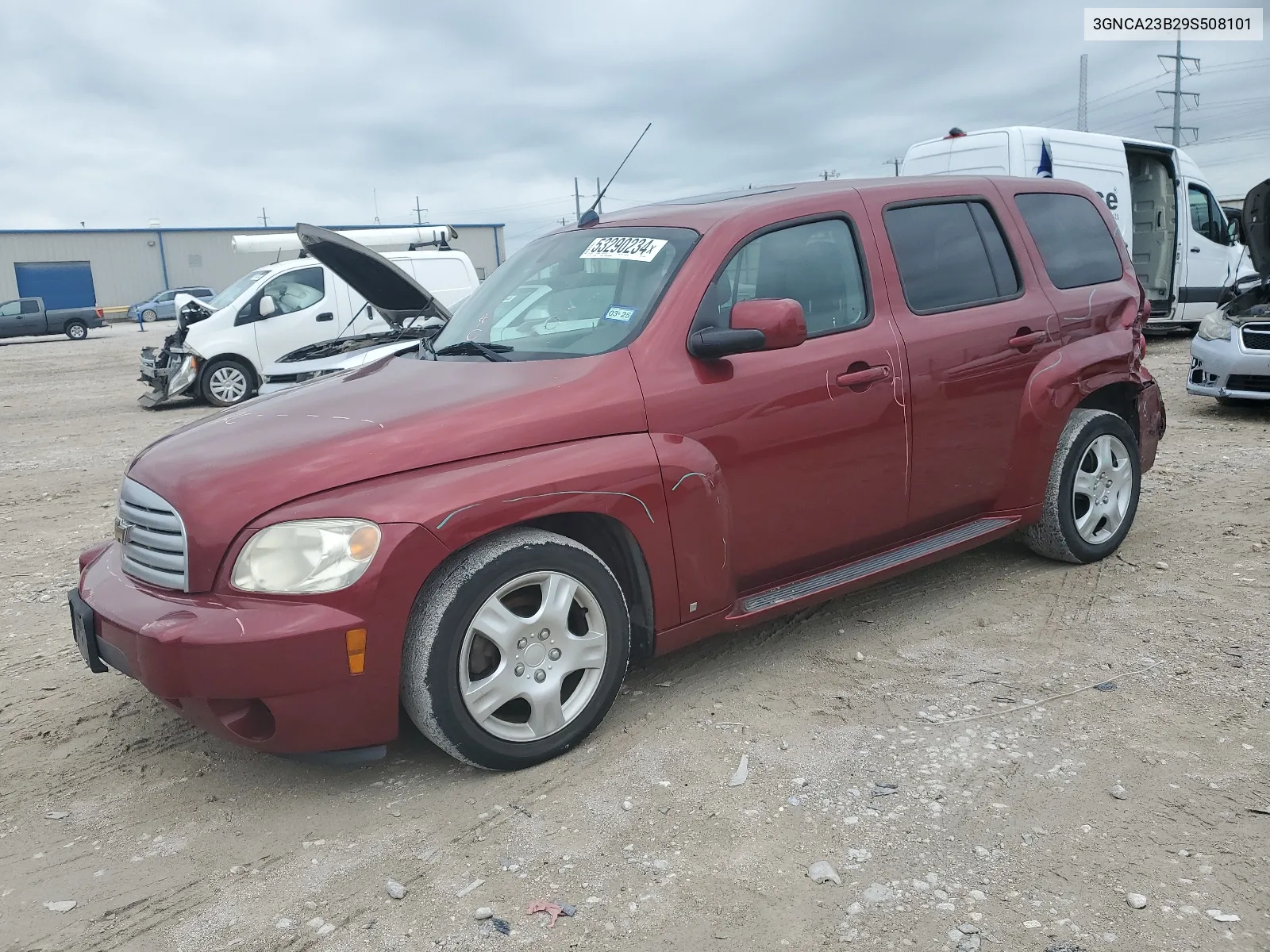 3GNCA23B29S508101 2009 Chevrolet Hhr Lt