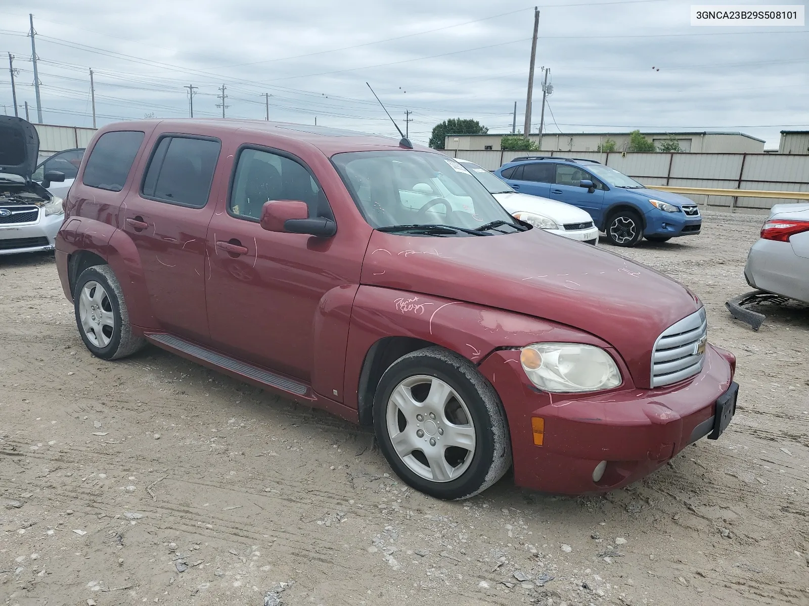 2009 Chevrolet Hhr Lt VIN: 3GNCA23B29S508101 Lot: 53290234