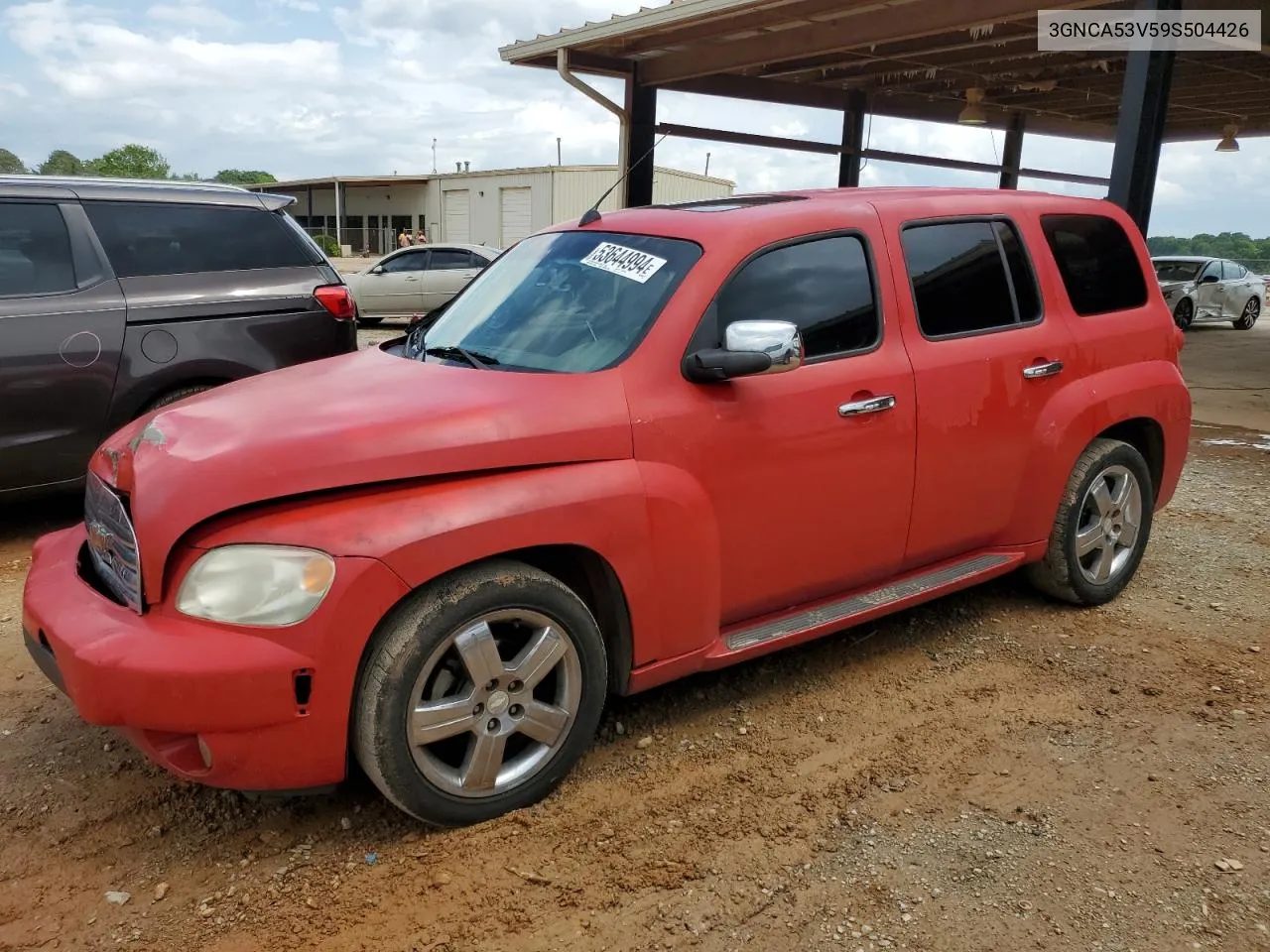 2009 Chevrolet Hhr Lt VIN: 3GNCA53V59S504426 Lot: 53644994