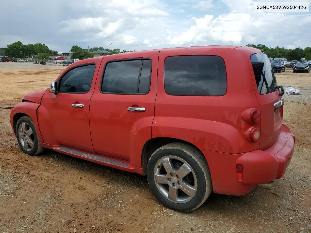 2009 Chevrolet Hhr Lt VIN: 3GNCA53V59S504426 Lot: 53644994