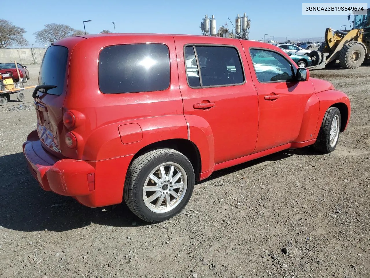 2009 Chevrolet Hhr Lt VIN: 3GNCA23B19S549674 Lot: 53790584