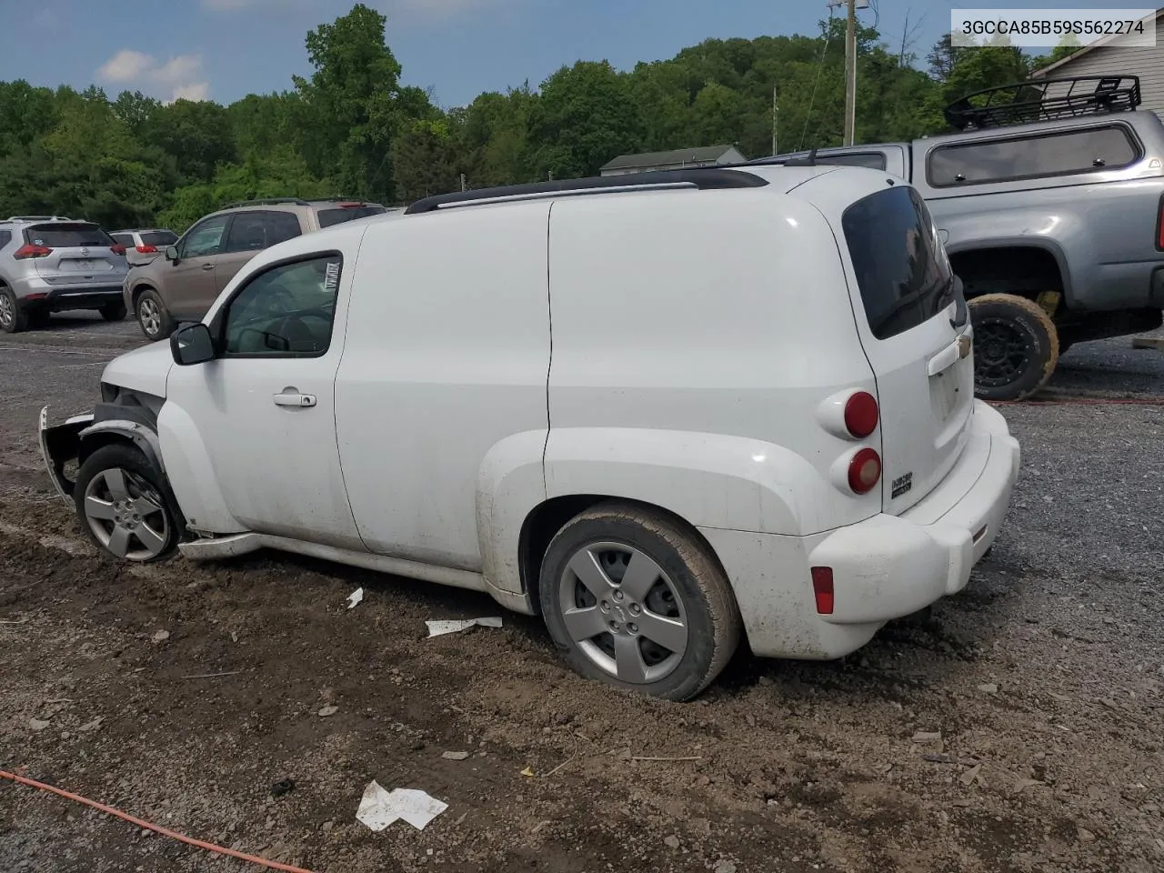 3GCCA85B59S562274 2009 Chevrolet Hhr Panel Ls