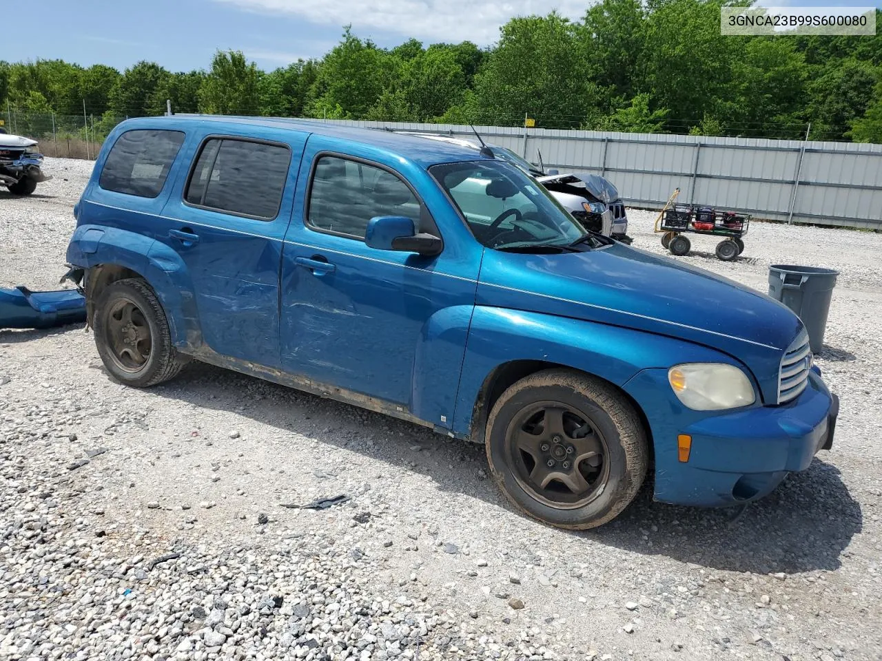 2009 Chevrolet Hhr Lt VIN: 3GNCA23B99S600080 Lot: 54299994