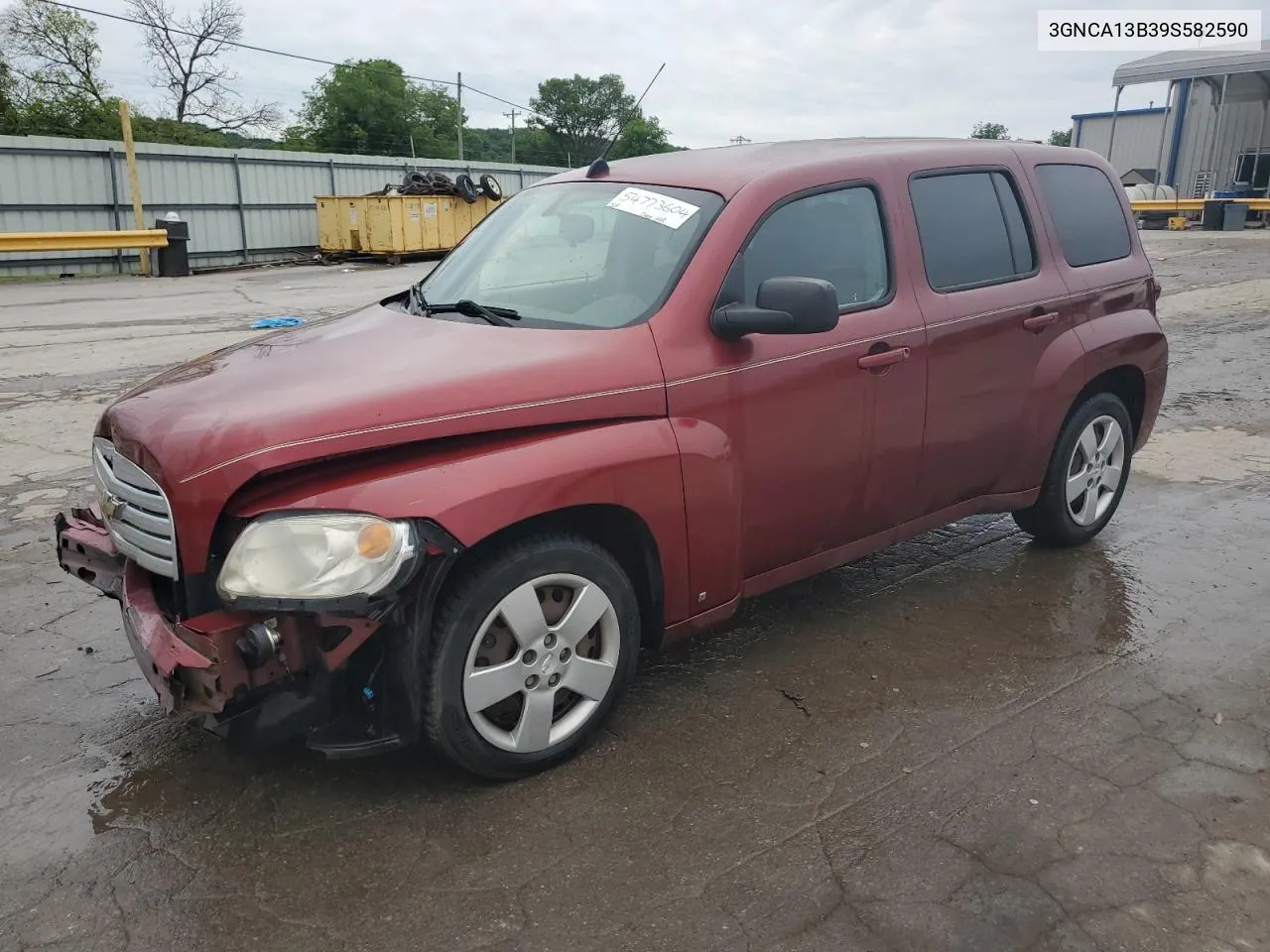 2009 Chevrolet Hhr Ls VIN: 3GNCA13B39S582590 Lot: 54773604