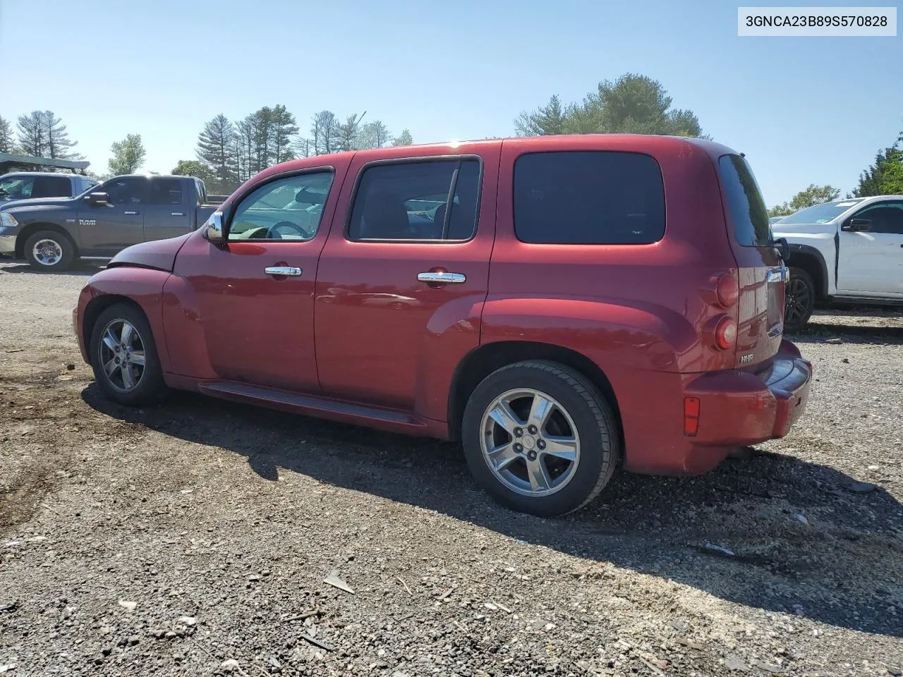 2009 Chevrolet Hhr Lt VIN: 3GNCA23B89S570828 Lot: 54922674