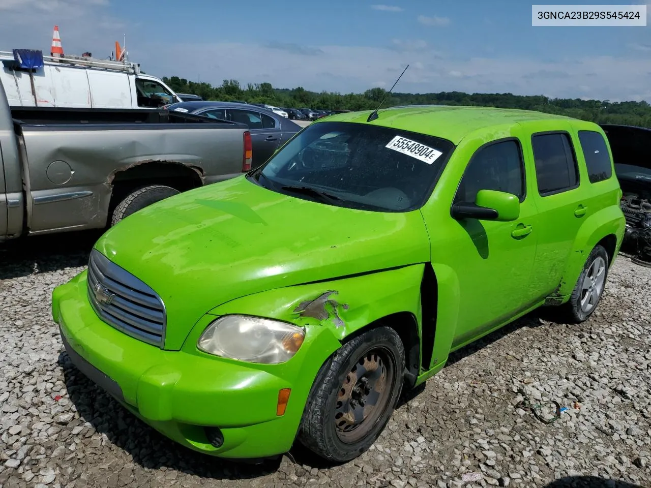 2009 Chevrolet Hhr Lt VIN: 3GNCA23B29S545424 Lot: 55548904