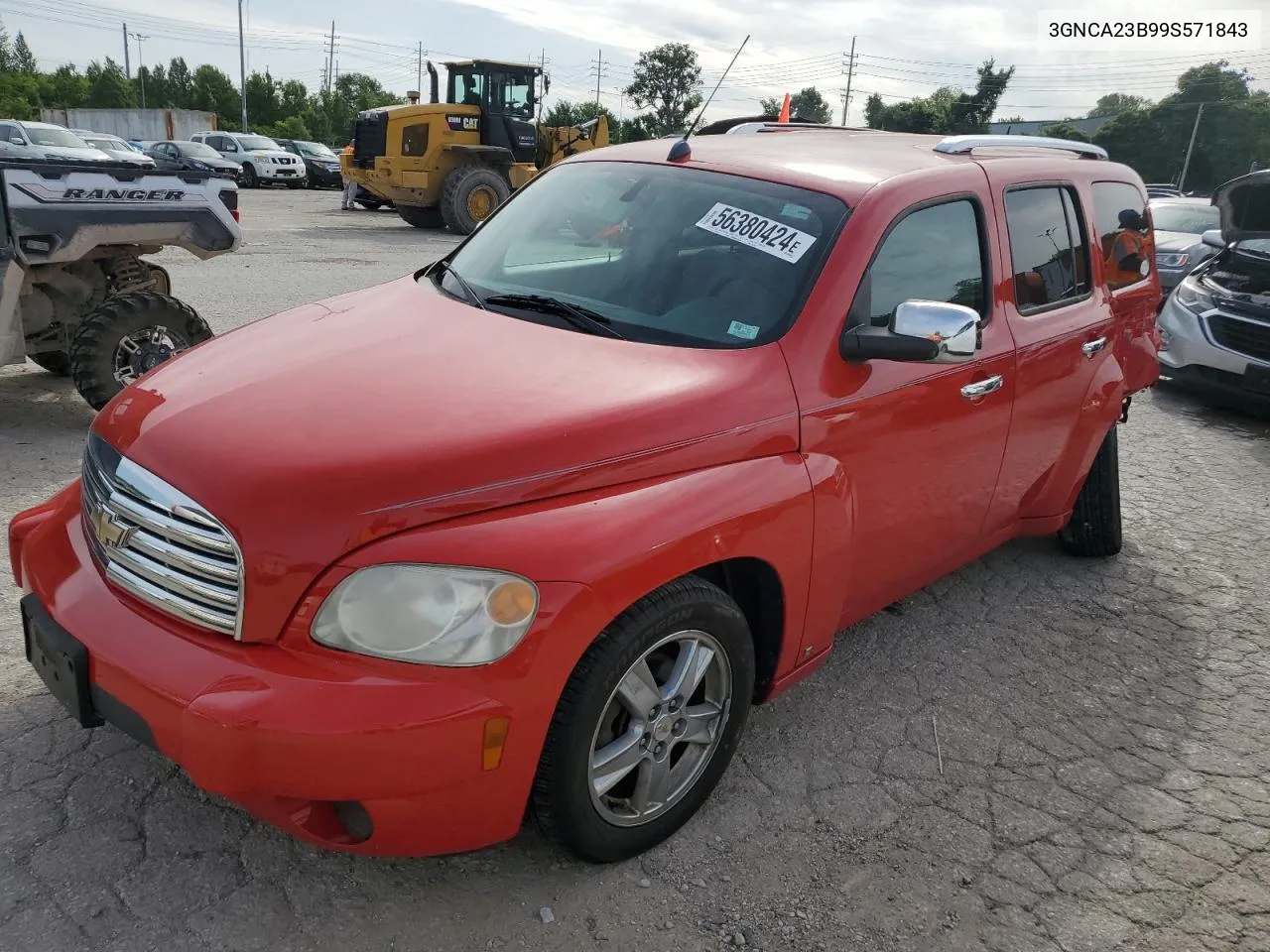 2009 Chevrolet Hhr Lt VIN: 3GNCA23B99S571843 Lot: 56380424