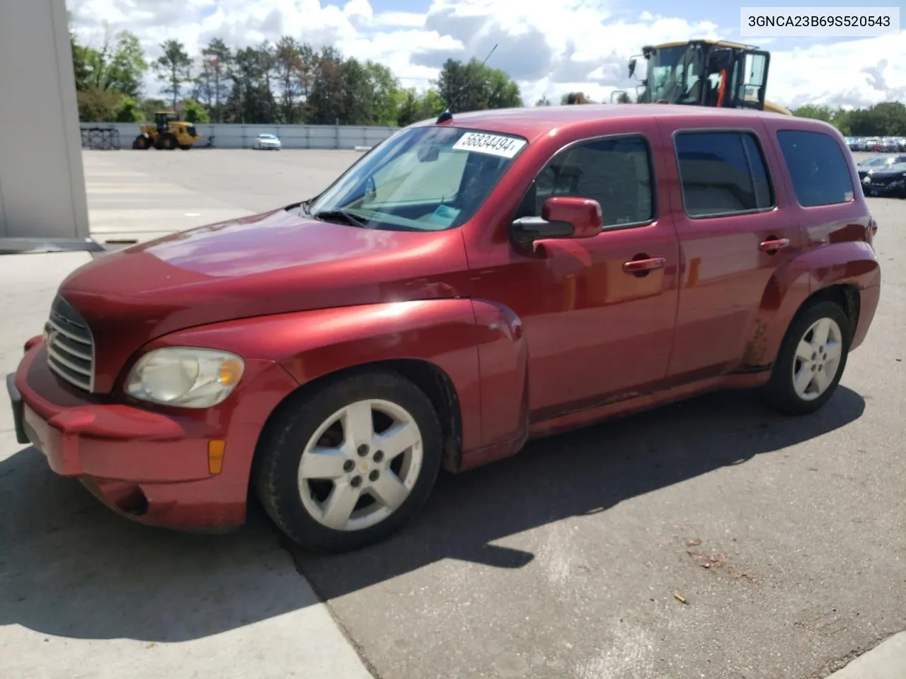 2009 Chevrolet Hhr Lt VIN: 3GNCA23B69S520543 Lot: 56834494