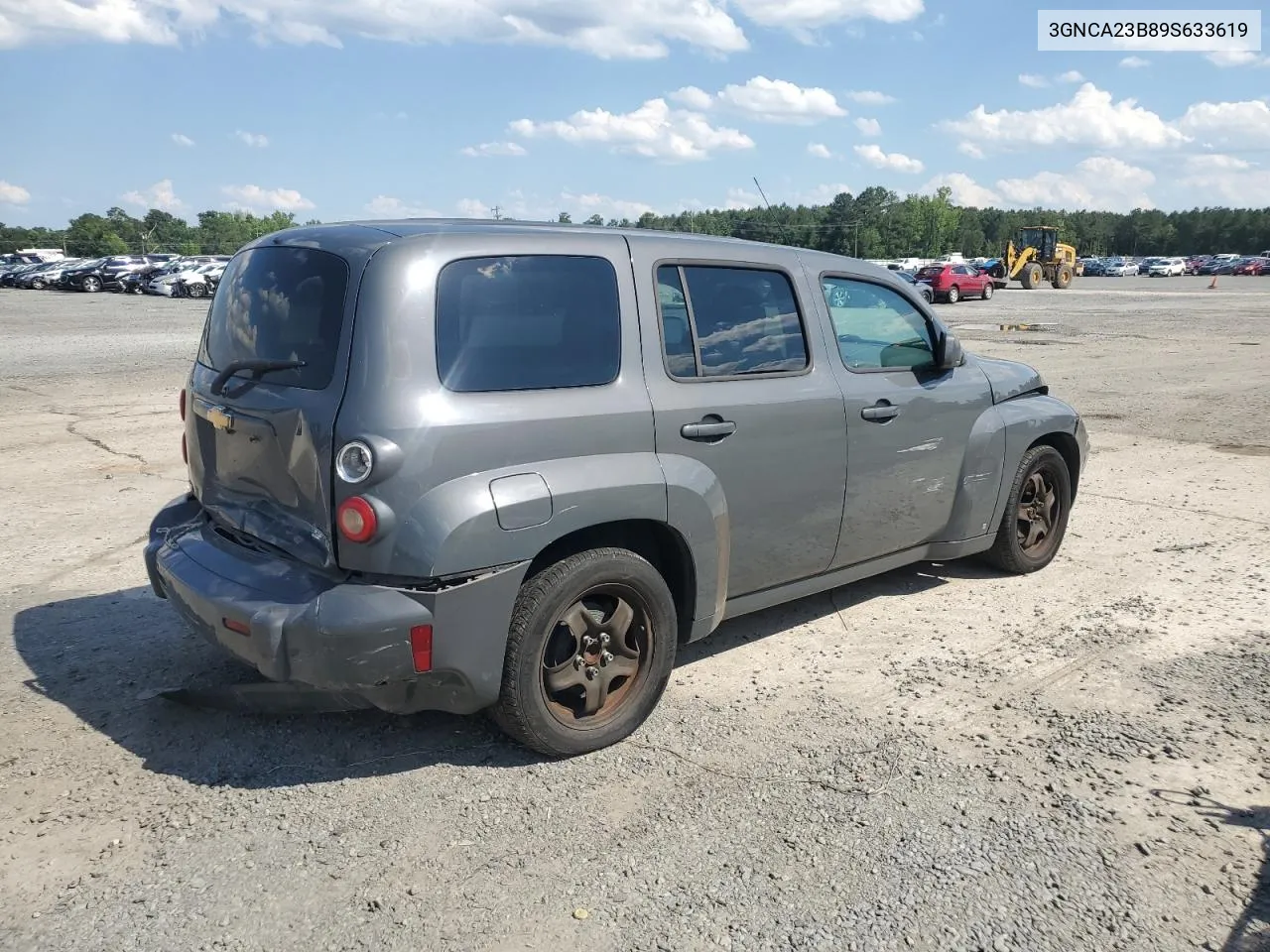 2009 Chevrolet Hhr Lt VIN: 3GNCA23B89S633619 Lot: 57731474