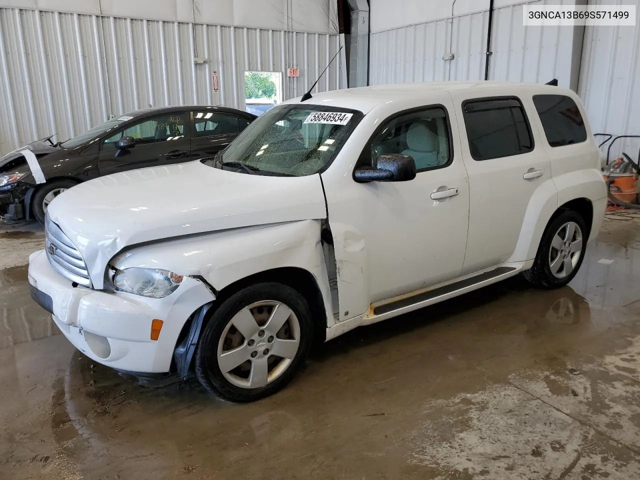 2009 Chevrolet Hhr Ls VIN: 3GNCA13B69S571499 Lot: 58846934