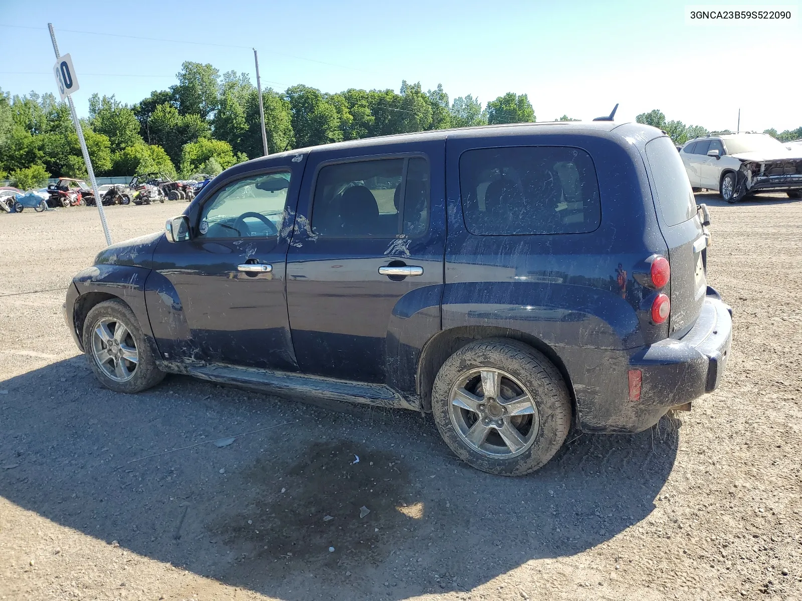 2009 Chevrolet Hhr Lt VIN: 3GNCA23B59S522090 Lot: 59130954