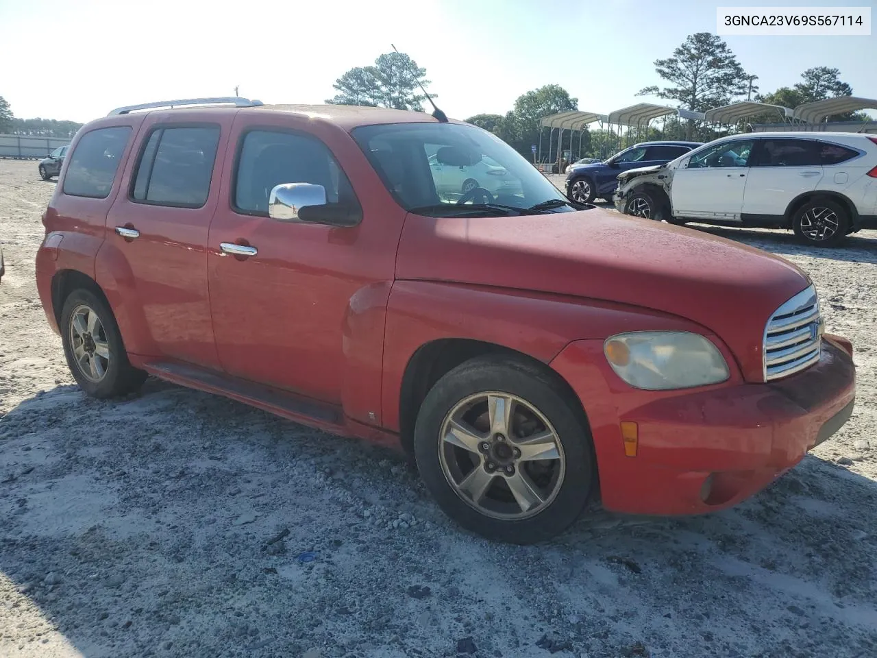 2009 Chevrolet Hhr Lt VIN: 3GNCA23V69S567114 Lot: 60626554