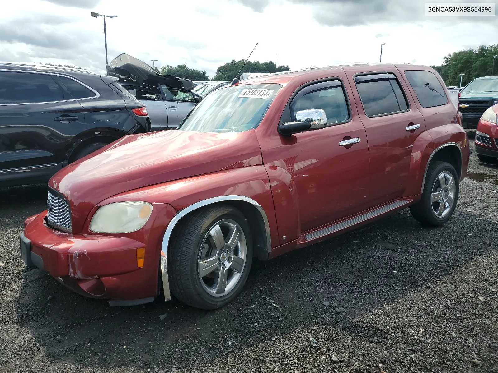 2009 Chevrolet Hhr Lt VIN: 3GNCA53VX9S554996 Lot: 65182734