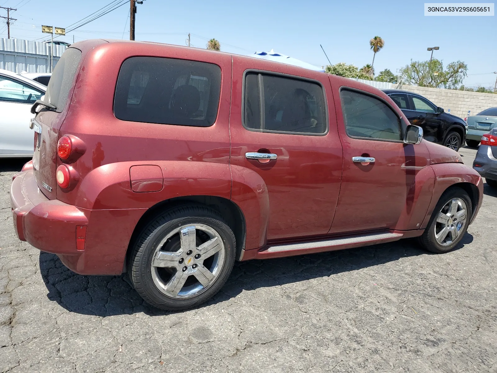 2009 Chevrolet Hhr Lt VIN: 3GNCA53V29S605651 Lot: 65537504