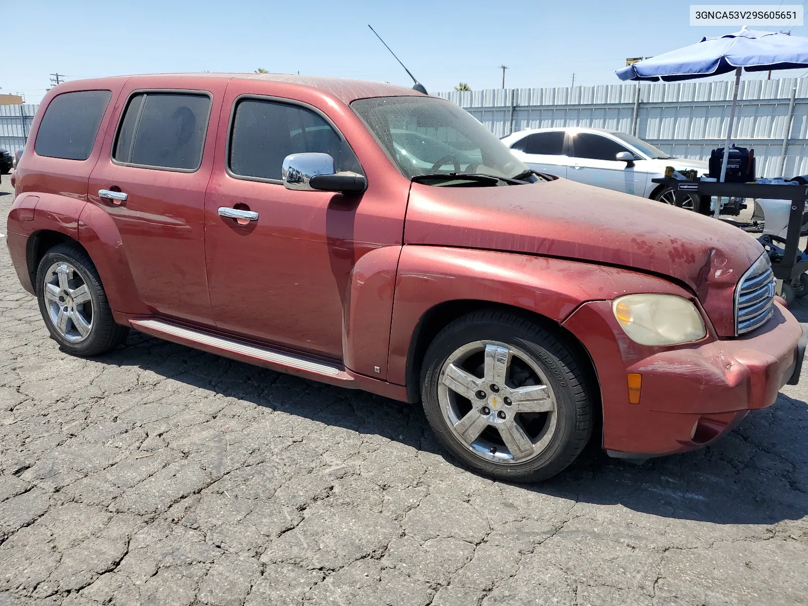 2009 Chevrolet Hhr Lt VIN: 3GNCA53V29S605651 Lot: 65537504