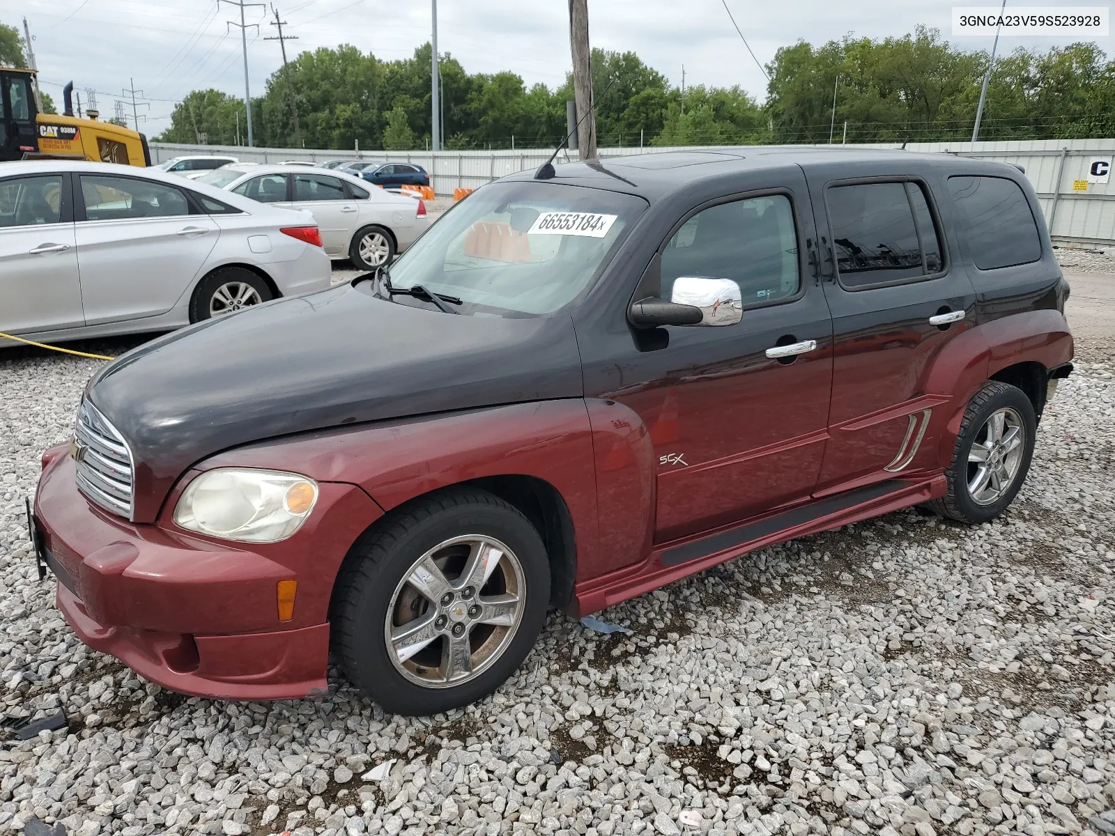 2009 Chevrolet Hhr Lt VIN: 3GNCA23V59S523928 Lot: 66553184