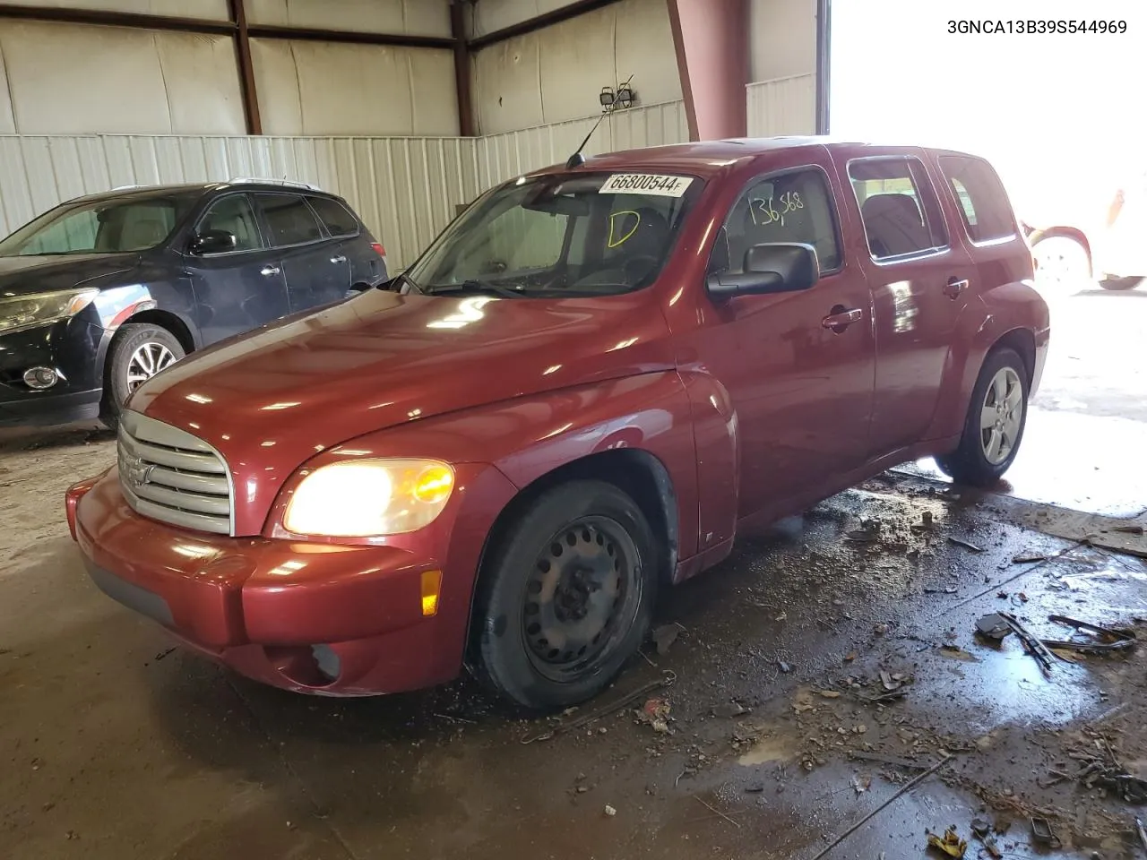 2009 Chevrolet Hhr Ls VIN: 3GNCA13B39S544969 Lot: 66800544