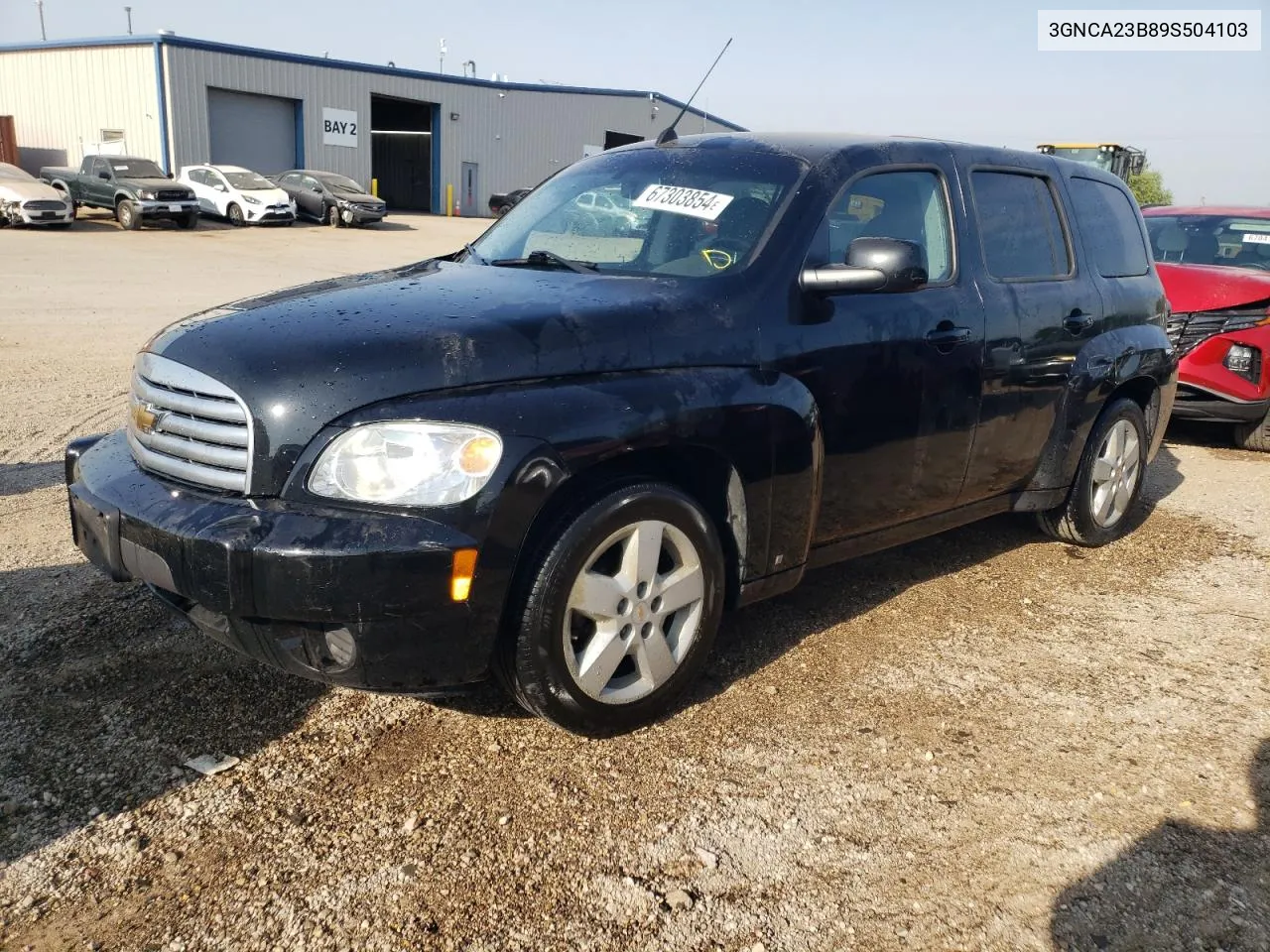 2009 Chevrolet Hhr Lt VIN: 3GNCA23B89S504103 Lot: 67303854