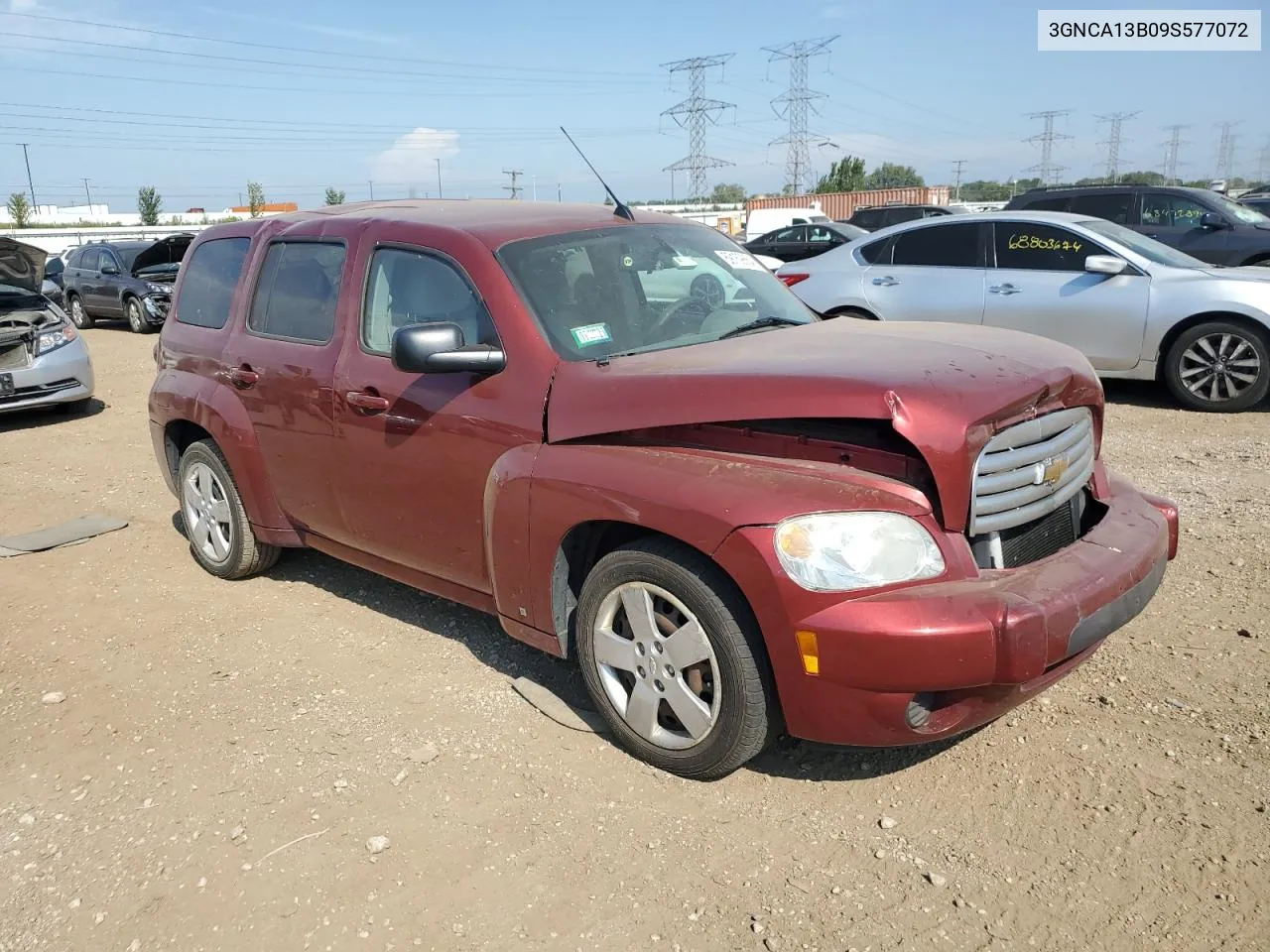 2009 Chevrolet Hhr Ls VIN: 3GNCA13B09S577072 Lot: 69159664