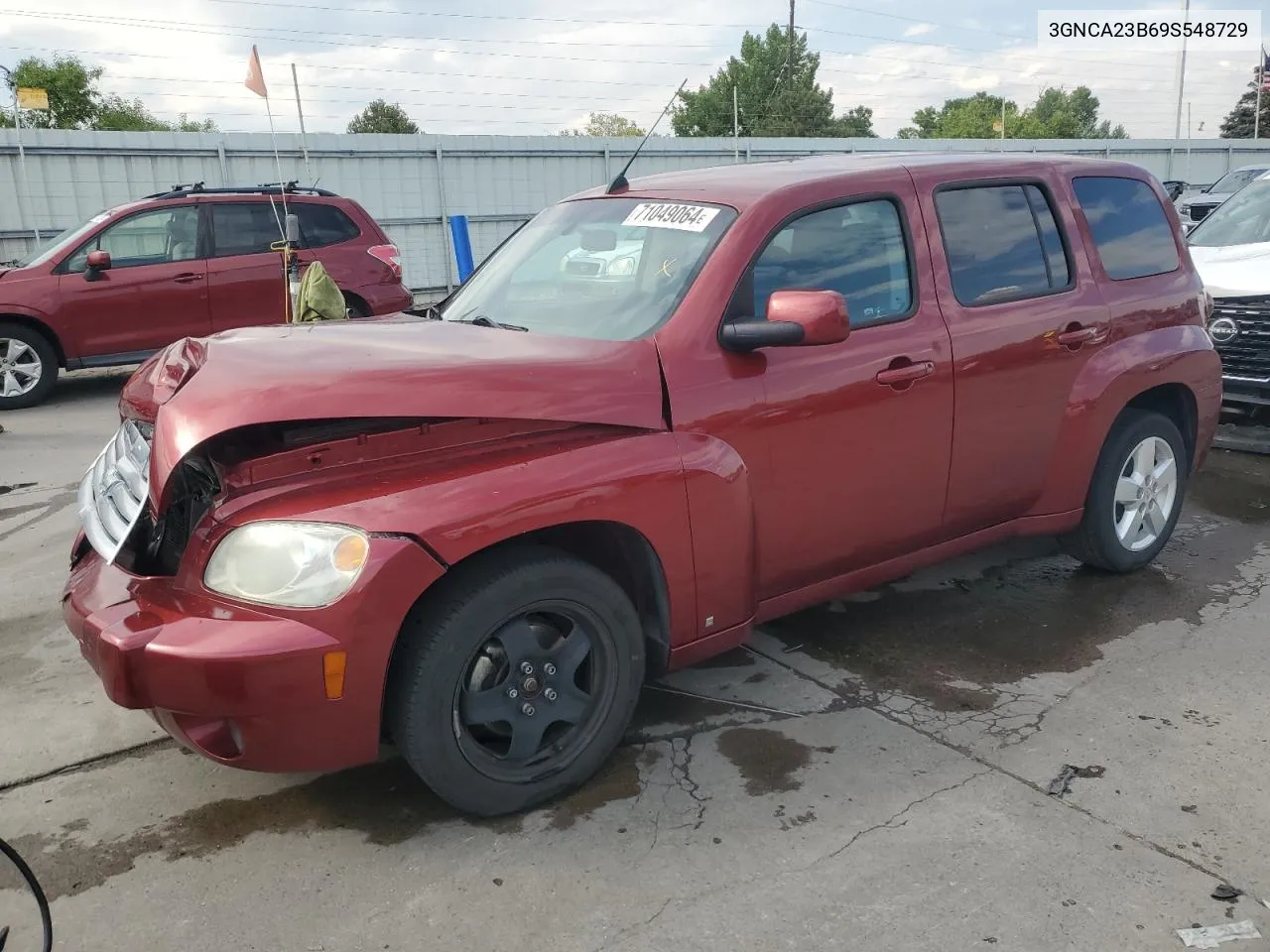 2009 Chevrolet Hhr Lt VIN: 3GNCA23B69S548729 Lot: 71049064