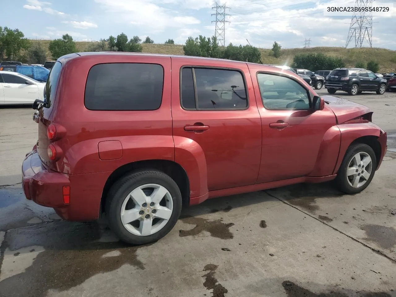 2009 Chevrolet Hhr Lt VIN: 3GNCA23B69S548729 Lot: 71049064