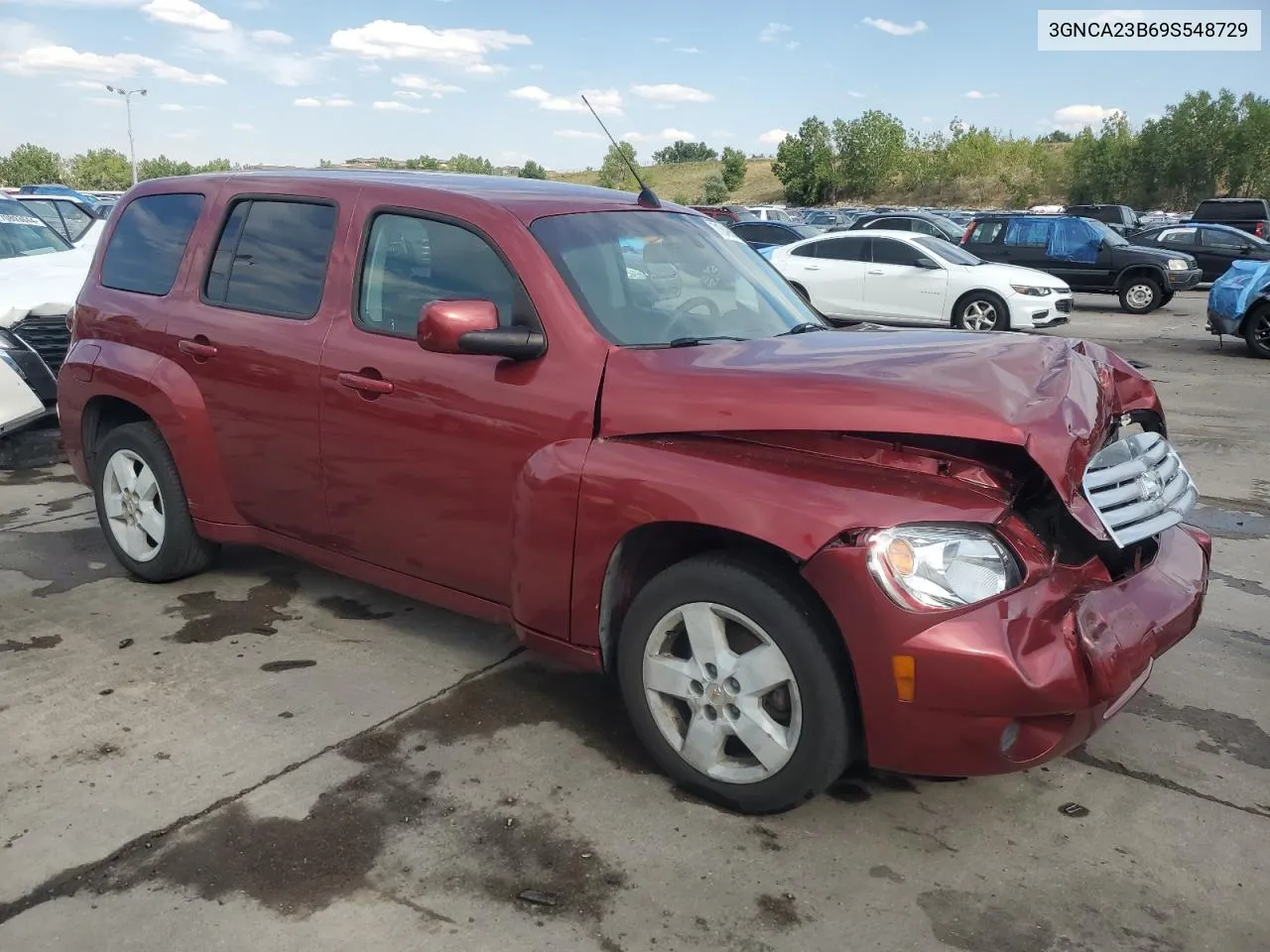 2009 Chevrolet Hhr Lt VIN: 3GNCA23B69S548729 Lot: 71049064