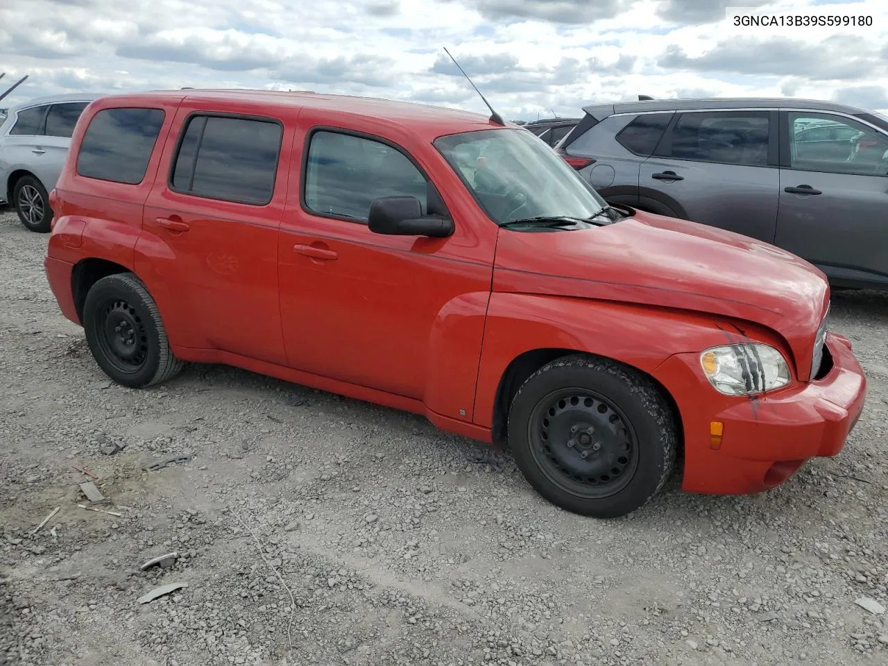 2009 Chevrolet Hhr Ls VIN: 3GNCA13B39S599180 Lot: 71591944