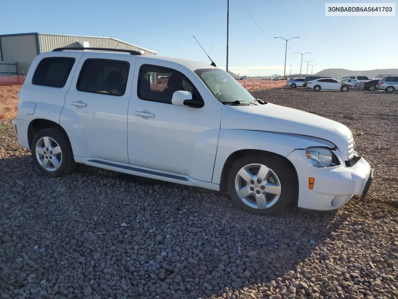 2010 Chevrolet Hhr Lt VIN: 3GNBABDB6AS641703 Lot: 38164484