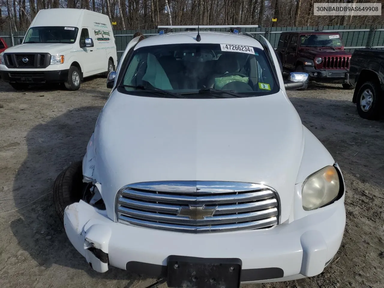 2010 Chevrolet Hhr Lt VIN: 3GNBABDB9AS649908 Lot: 47266234