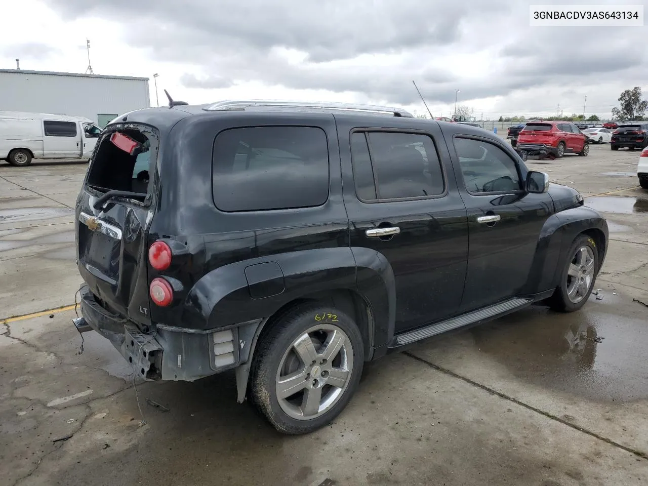 2010 Chevrolet Hhr Lt VIN: 3GNBACDV3AS643134 Lot: 49797714