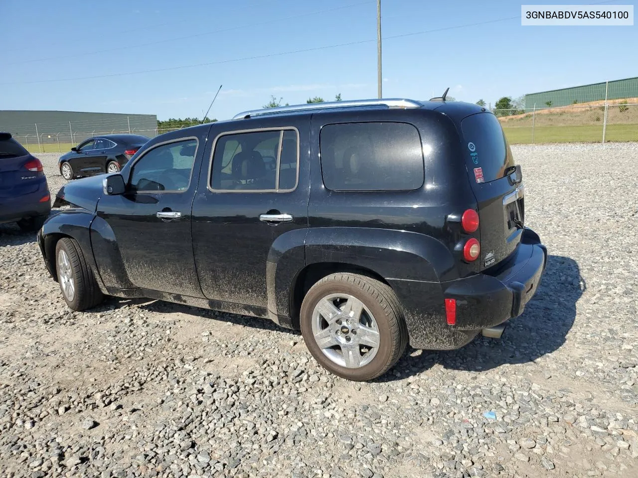 2010 Chevrolet Hhr Lt VIN: 3GNBABDV5AS540100 Lot: 50632264