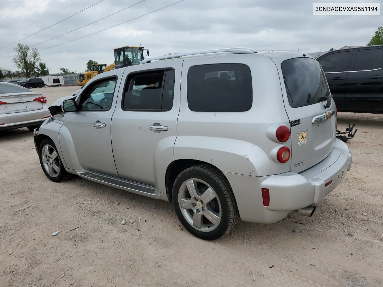 2010 Chevrolet Hhr Lt VIN: 3GNBACDVXAS551194 Lot: 51030614