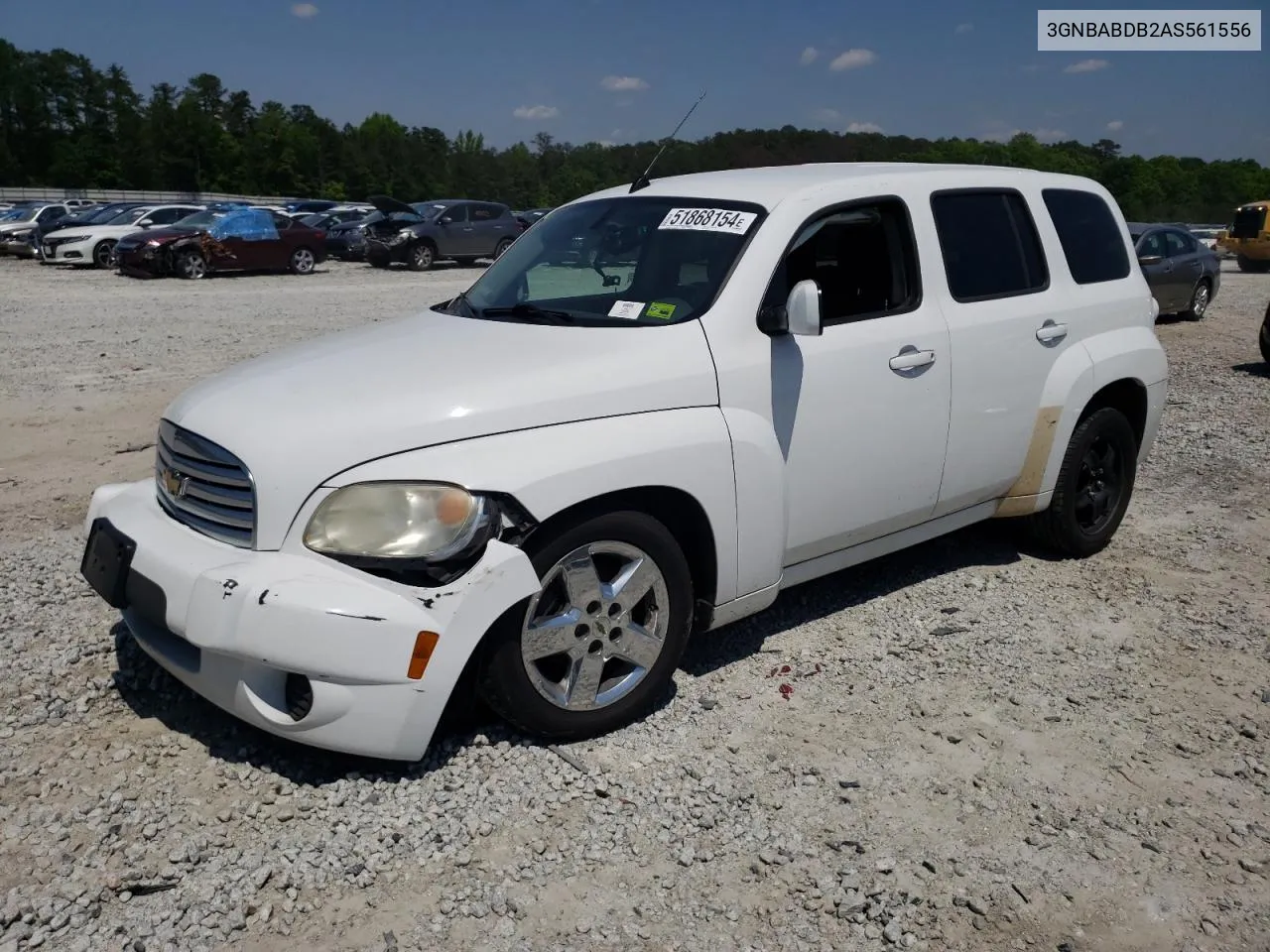 2010 Chevrolet Hhr Lt VIN: 3GNBABDB2AS561556 Lot: 51868154