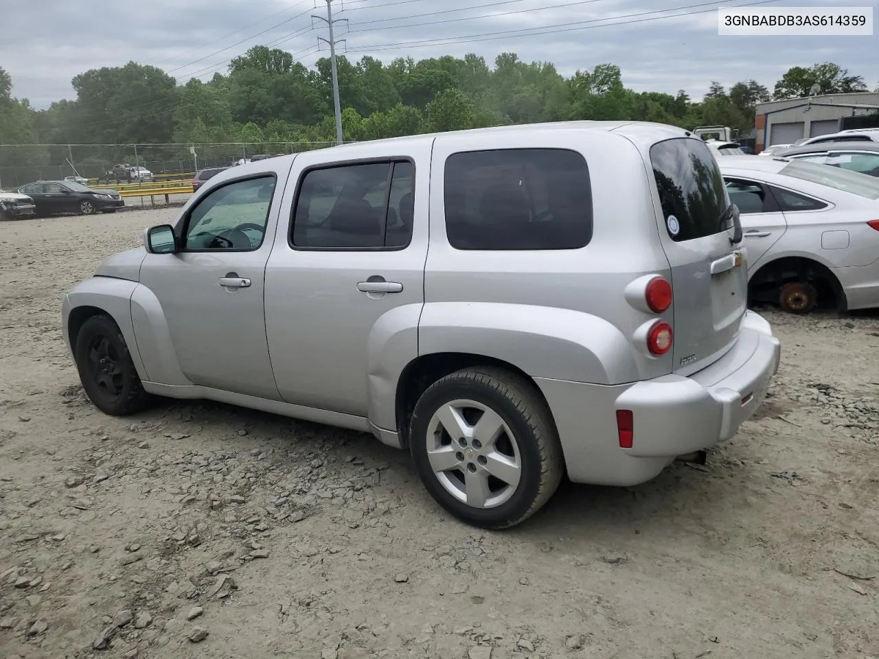 2010 Chevrolet Hhr Lt VIN: 3GNBABDB3AS614359 Lot: 51881484