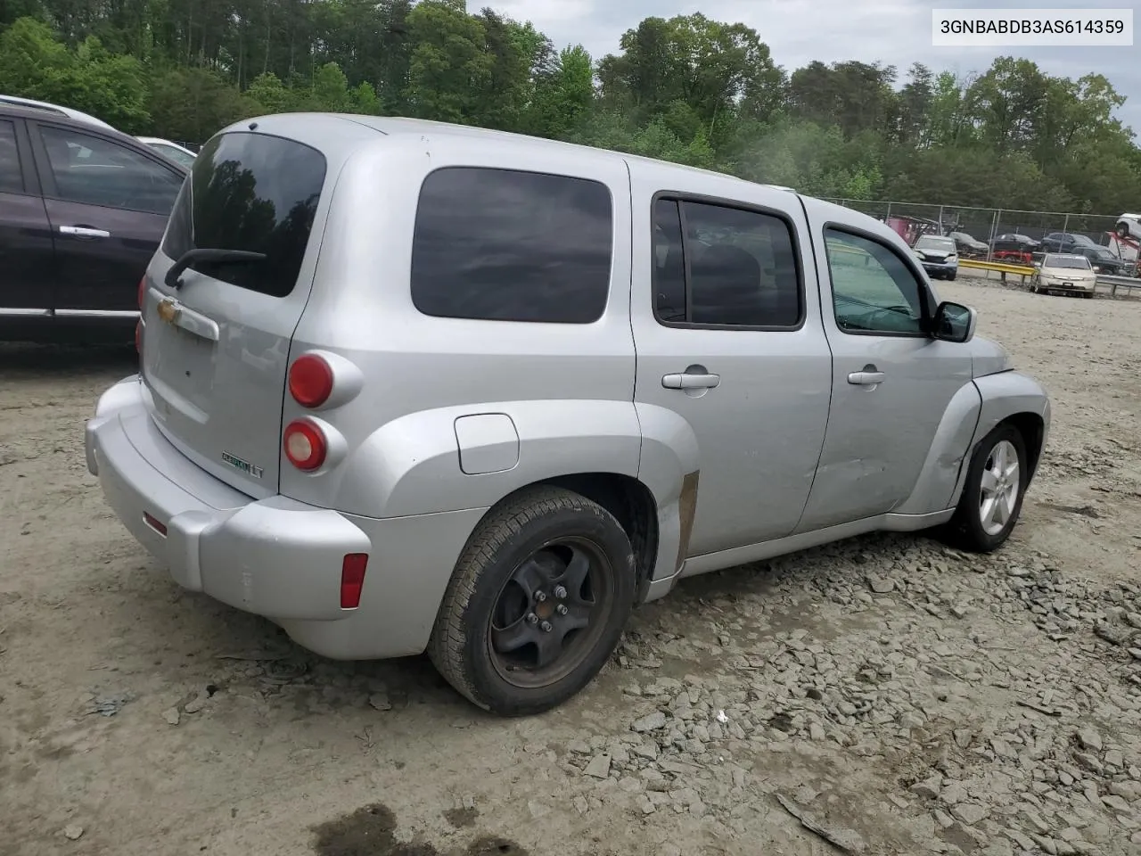 2010 Chevrolet Hhr Lt VIN: 3GNBABDB3AS614359 Lot: 51881484