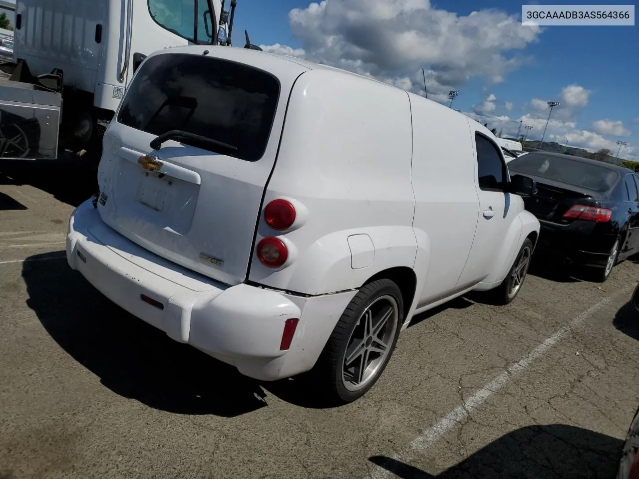 2010 Chevrolet Hhr Panel Ls VIN: 3GCAAADB3AS564366 Lot: 52715154