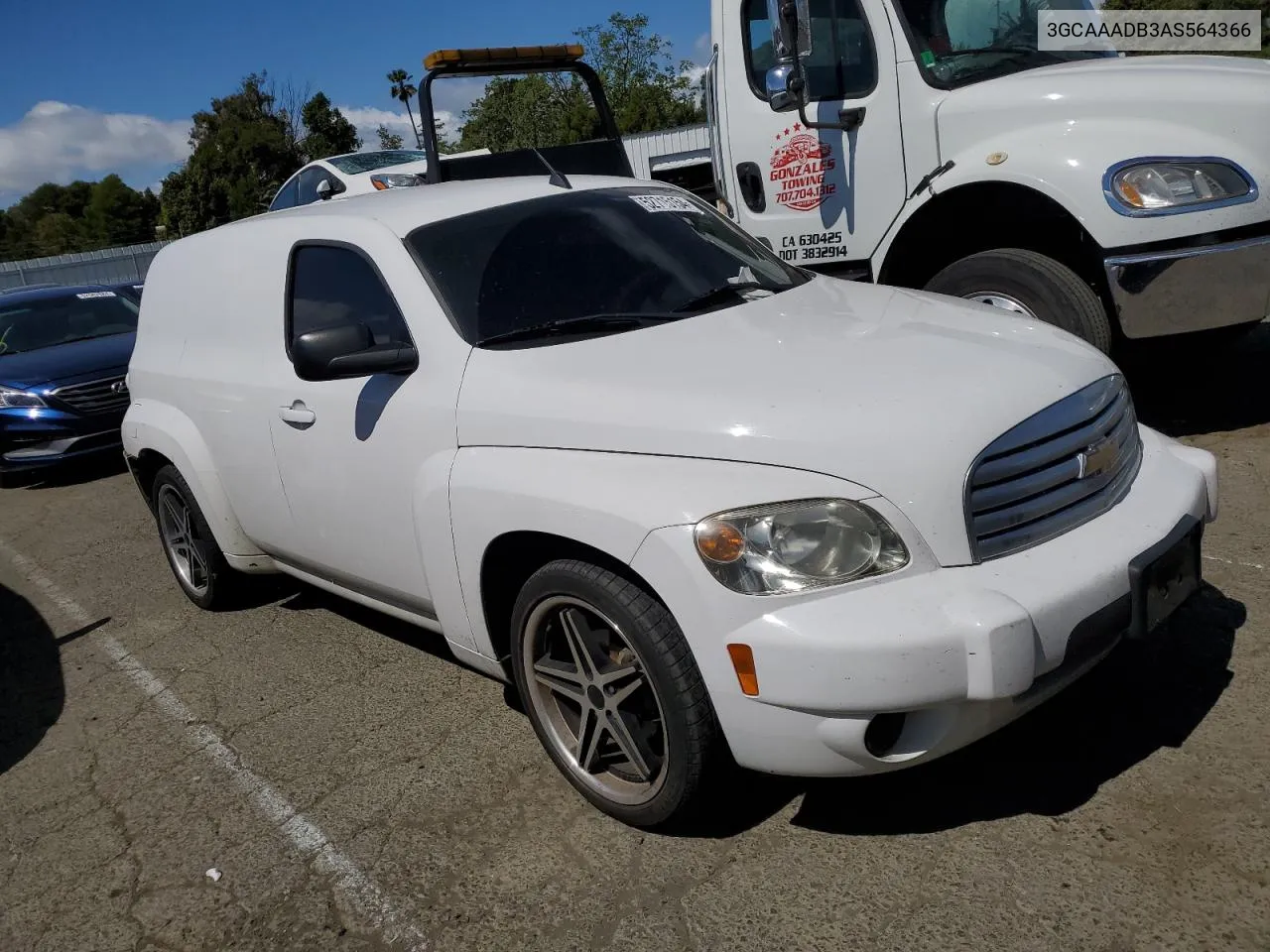 2010 Chevrolet Hhr Panel Ls VIN: 3GCAAADB3AS564366 Lot: 52715154