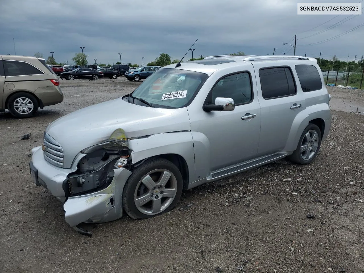 2010 Chevrolet Hhr Lt VIN: 3GNBACDV7AS532523 Lot: 52820914