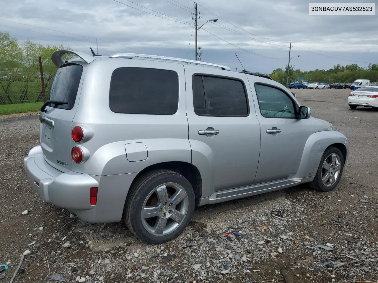 2010 Chevrolet Hhr Lt VIN: 3GNBACDV7AS532523 Lot: 52820914