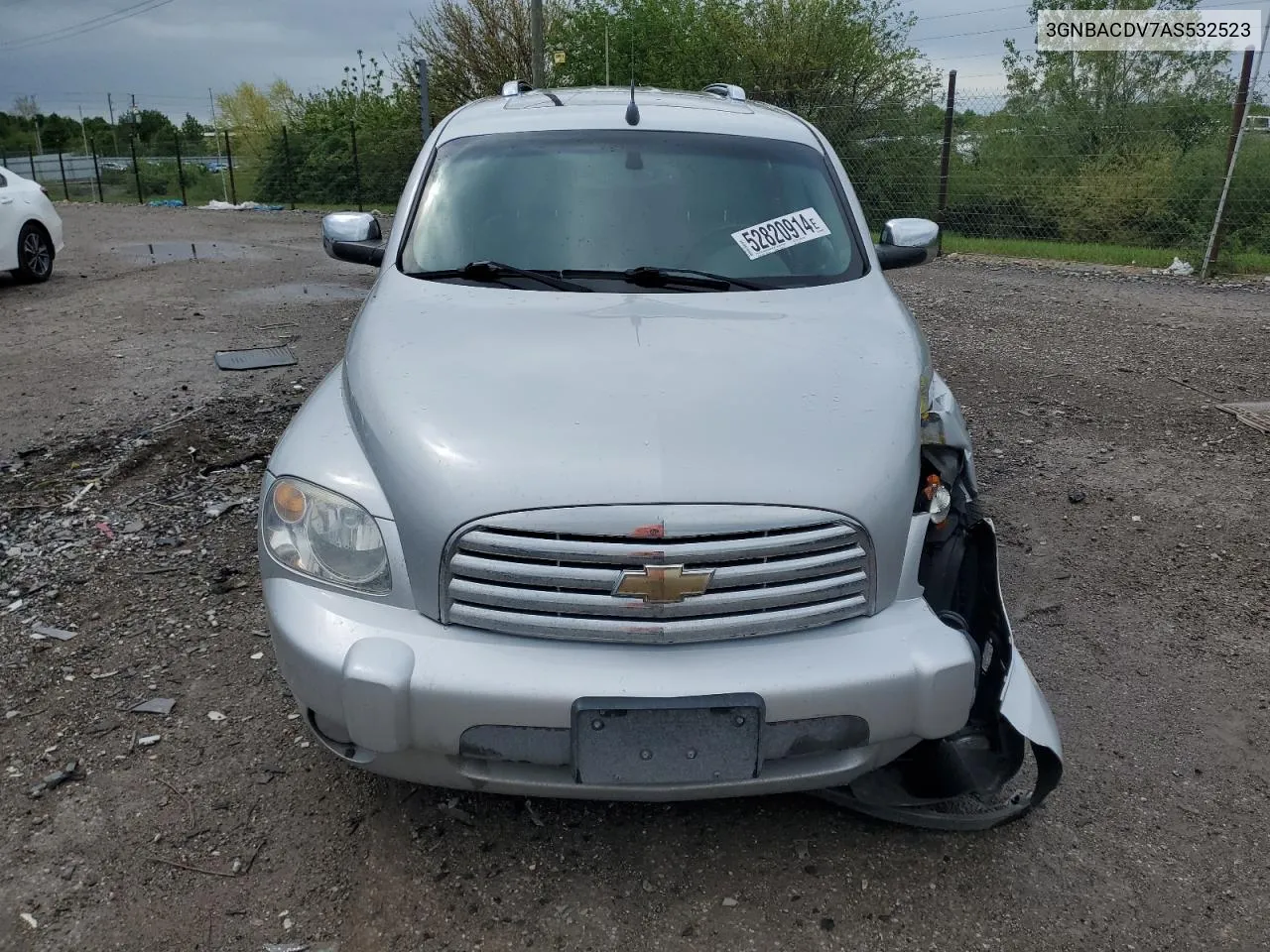 3GNBACDV7AS532523 2010 Chevrolet Hhr Lt