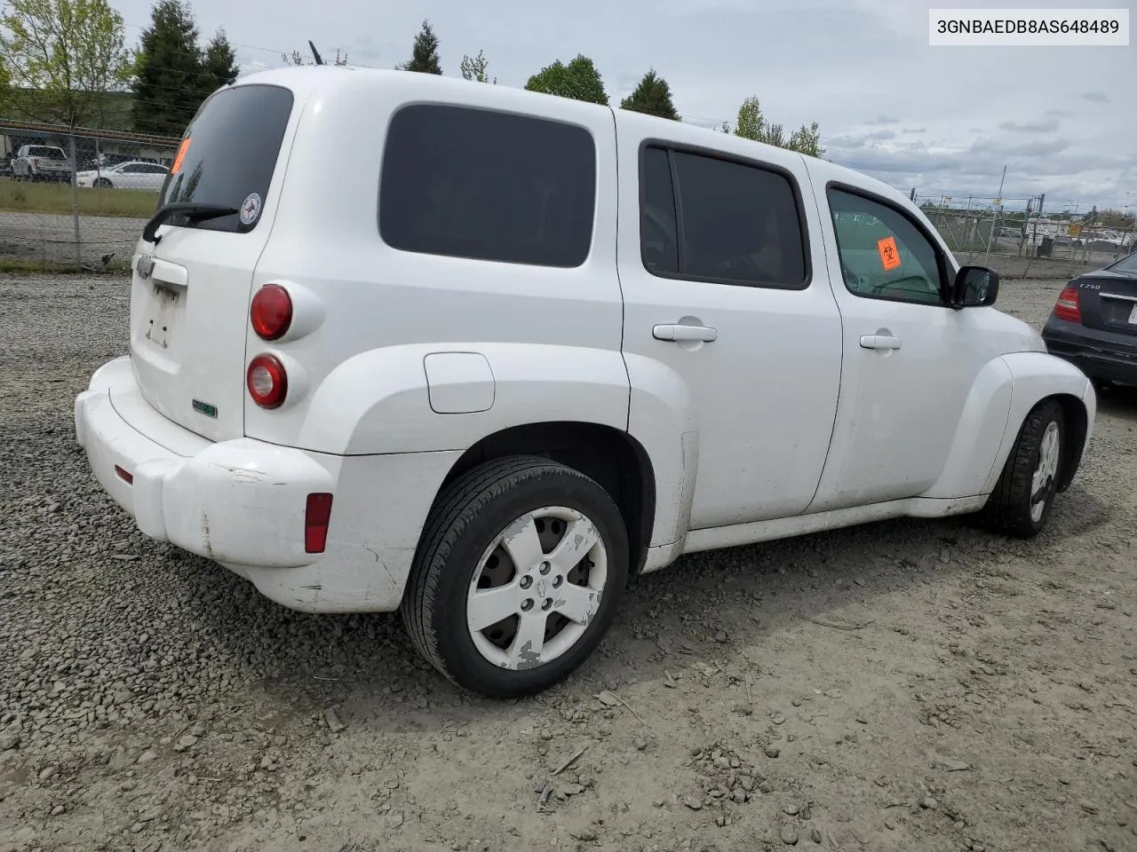 2010 Chevrolet Hhr Ls VIN: 3GNBAEDB8AS648489 Lot: 53109324