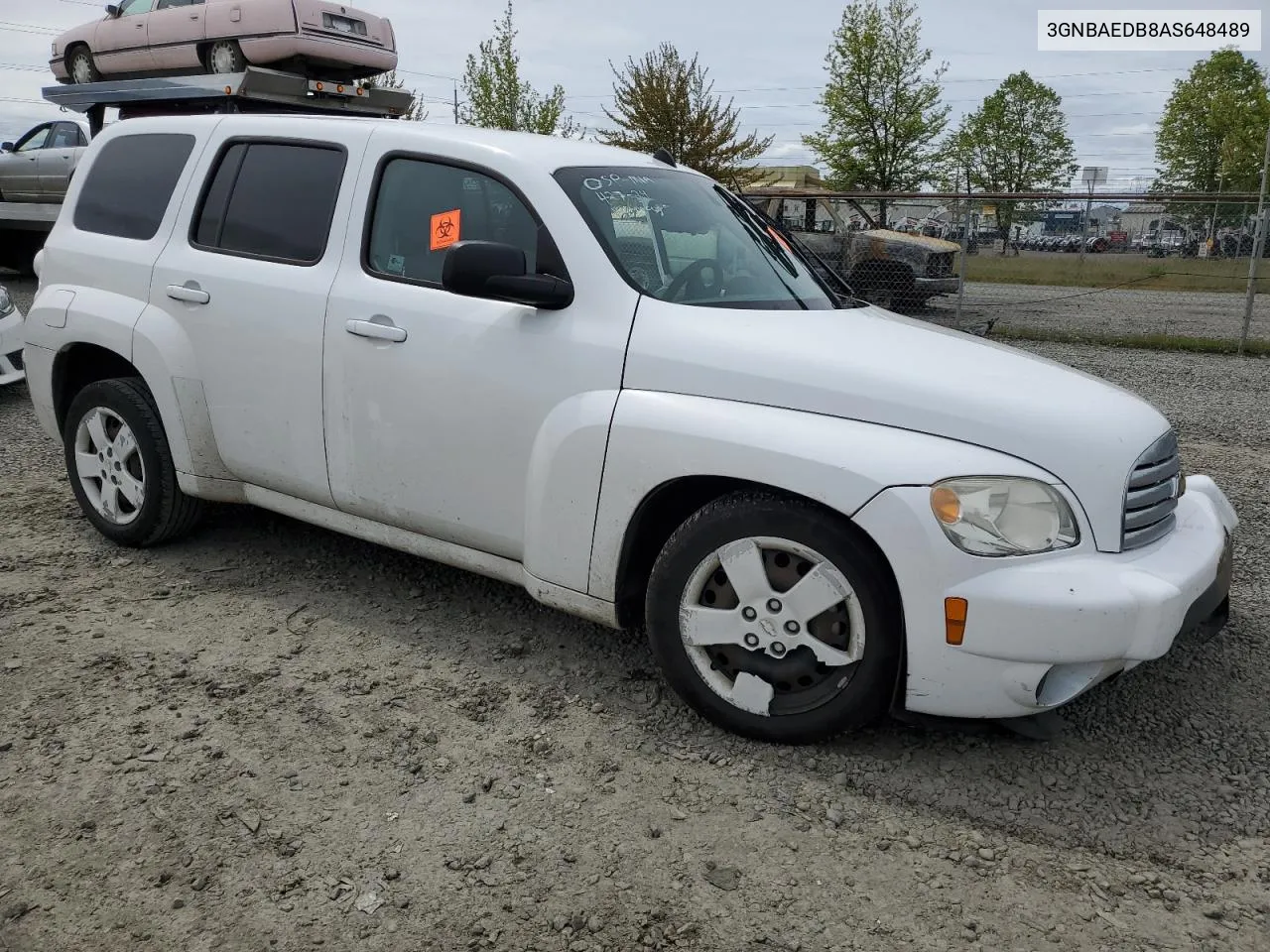 2010 Chevrolet Hhr Ls VIN: 3GNBAEDB8AS648489 Lot: 53109324