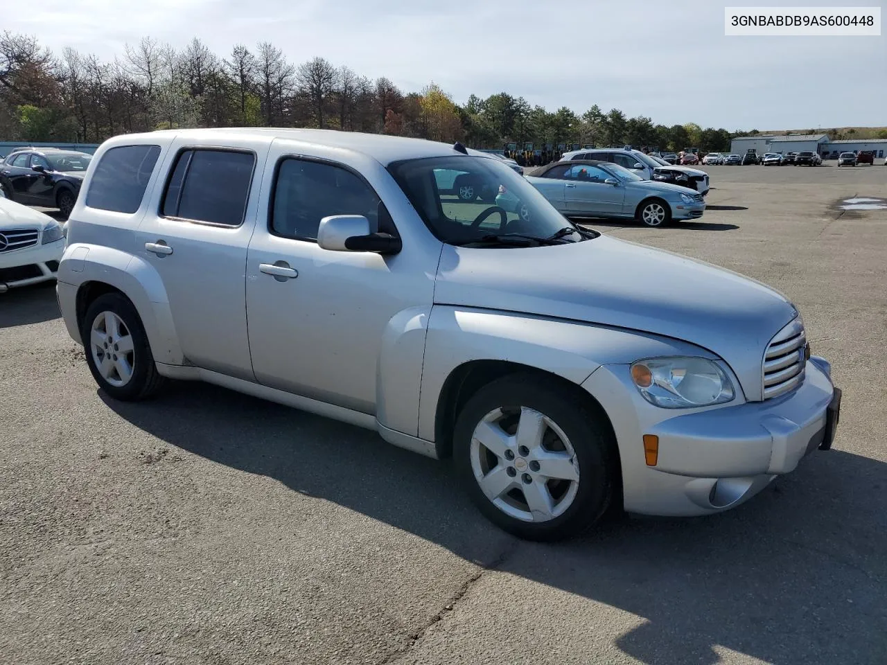 2010 Chevrolet Hhr Lt VIN: 3GNBABDB9AS600448 Lot: 53895624