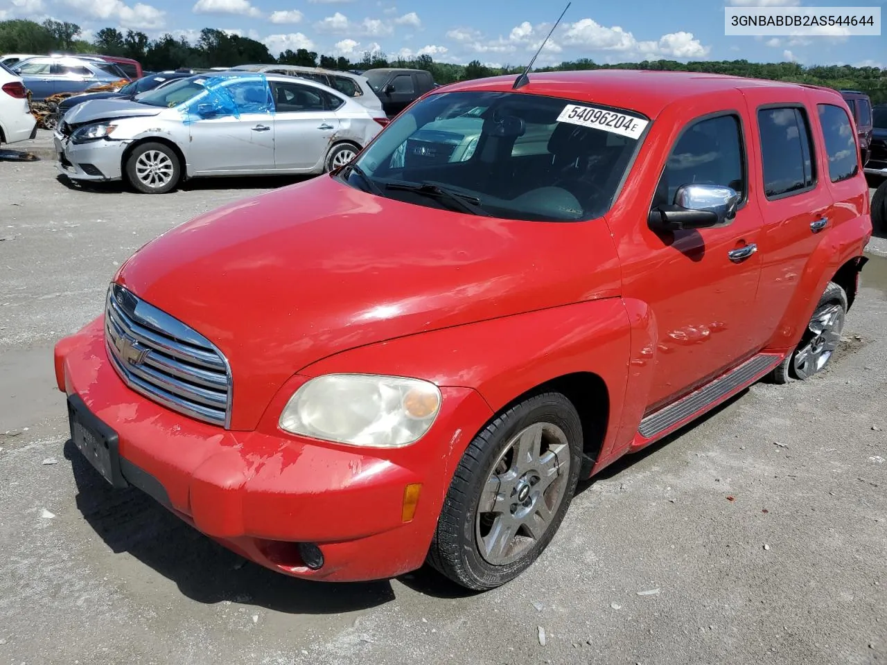 2010 Chevrolet Hhr Lt VIN: 3GNBABDB2AS544644 Lot: 54096204